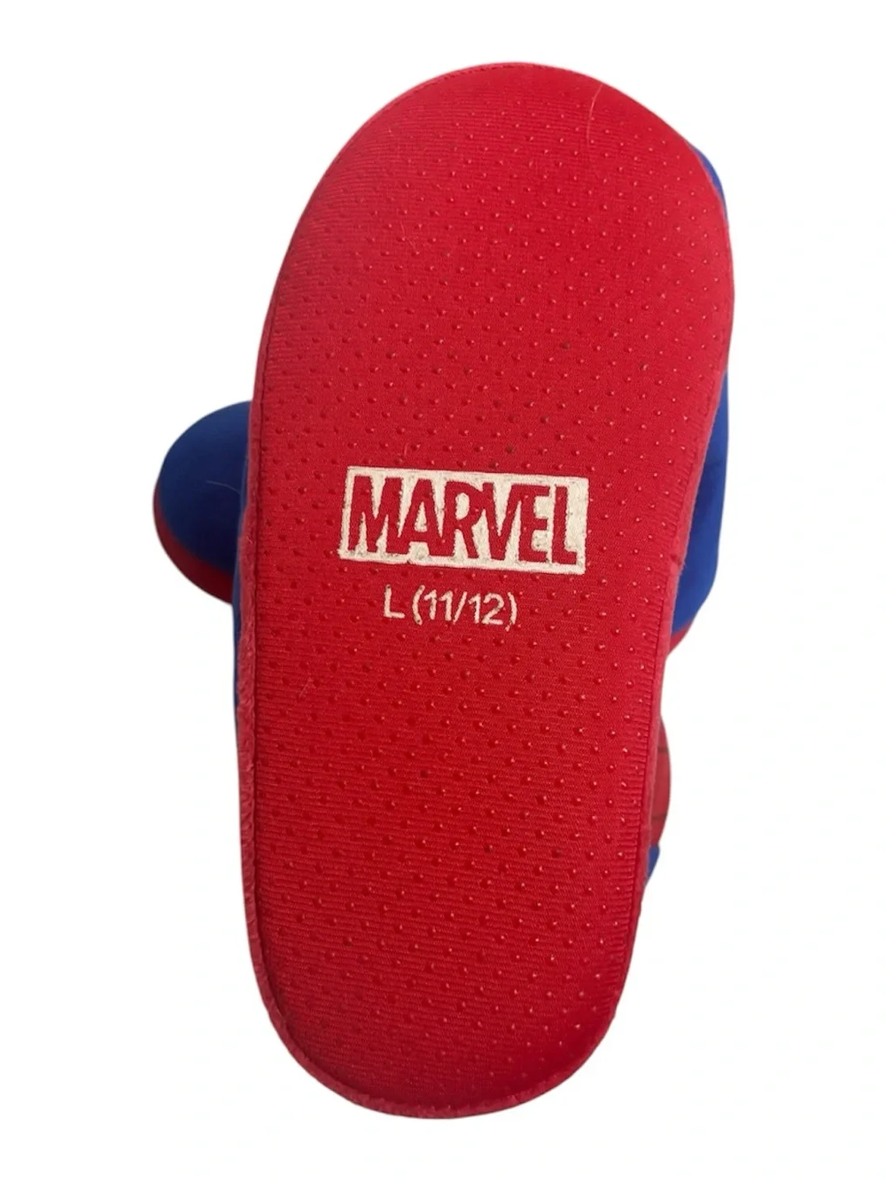 Marvel Spider-Man Red & Blue Kids Plush Boots